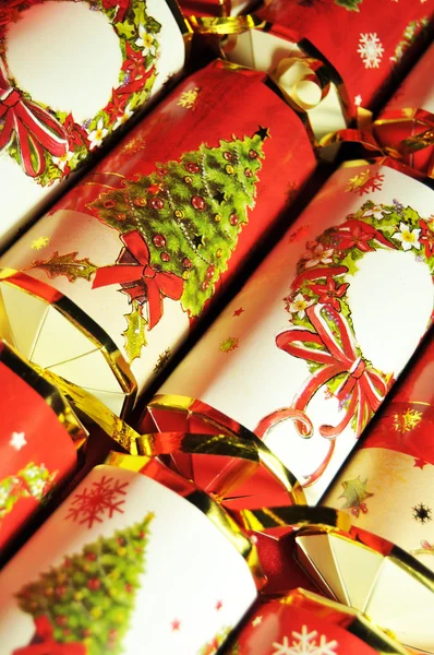 Christmas crackers — Stockfoto