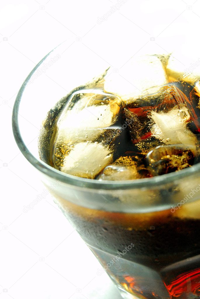 Glass of coke