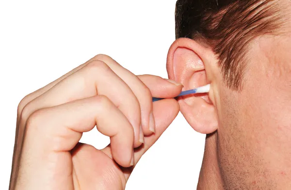 Ear hygiene — Stock Photo, Image