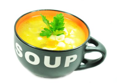 Chicken soup clipart