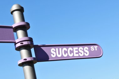 Success street clipart