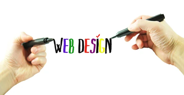 Design web — Fotografia de Stock