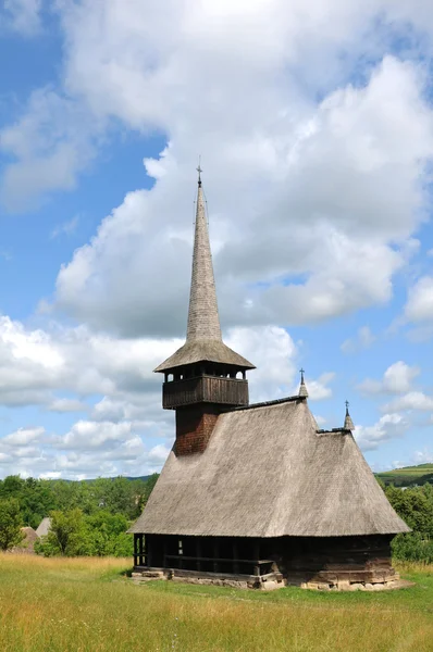 Дерев'яна церква — стокове фото