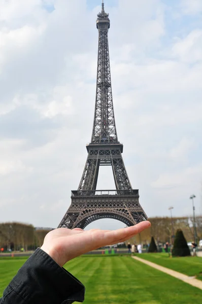 Πύργος του Άιφελ στο Παρίσι, Γαλλία — Φωτογραφία Αρχείου