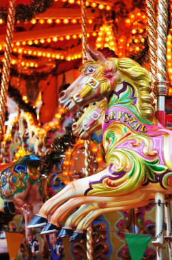 Carousel horse clipart