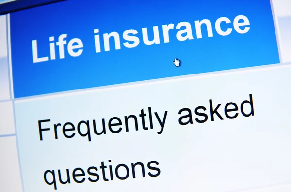 Assicurazione sulla vita — Foto Stock