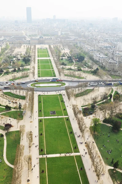 Παρίσι δει από τον πύργο του Άιφελ — Φωτογραφία Αρχείου