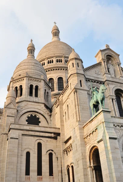 Katedrála Sacré coeur v Paříži, Francie — Stock fotografie