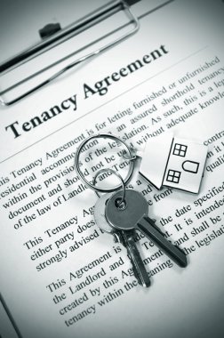 Tenancy agreement clipart