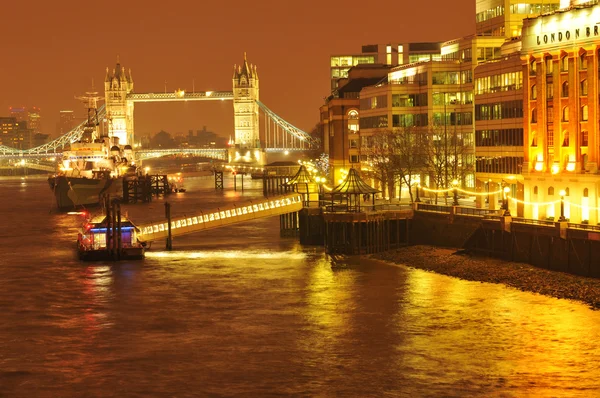 London om natten — Stockfoto