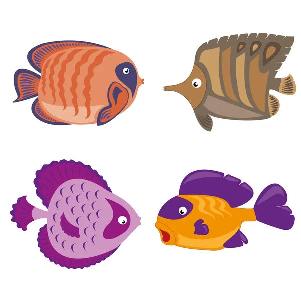 stock vector Marine life