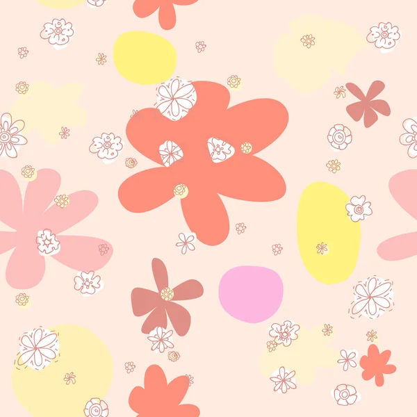 stock vector Flower seamless