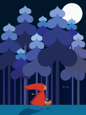 Little Red Riding Hood clipart
