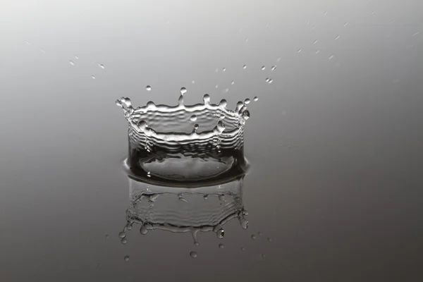 Slpash краплі води — стокове фото
