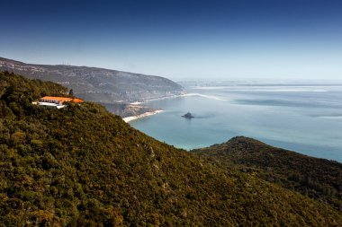 Landscape of National Park Arrabida. clipart