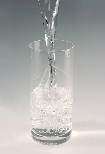 stock image The Glass Of Frash Cool Water (with clipping path)