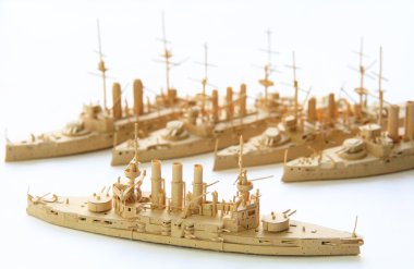 Ships from a paper clipart