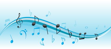 Music notes clipart