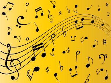 Musical notes clipart