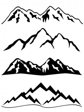 Free Mountain Scene Svg SVG PNG EPS DXF File