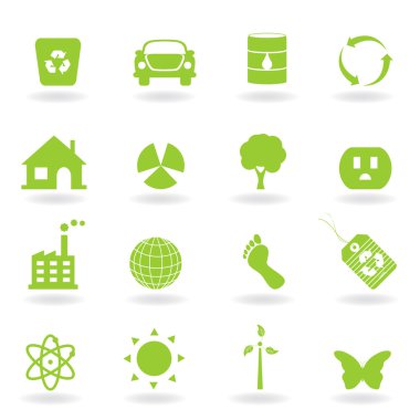 Eco Icon Set clipart