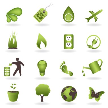 Eco Icon Set clipart