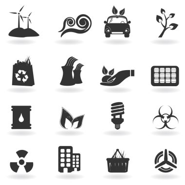 Clean environment symbols clipart