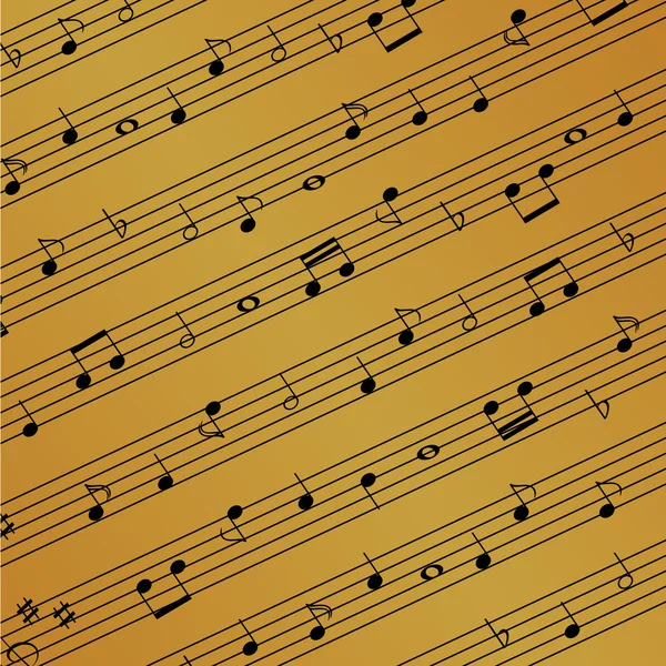 Листовая музыка — стоковый вектор