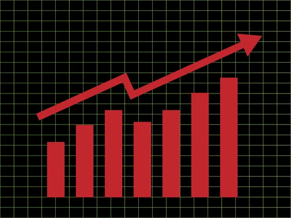 stock vector Business Chart