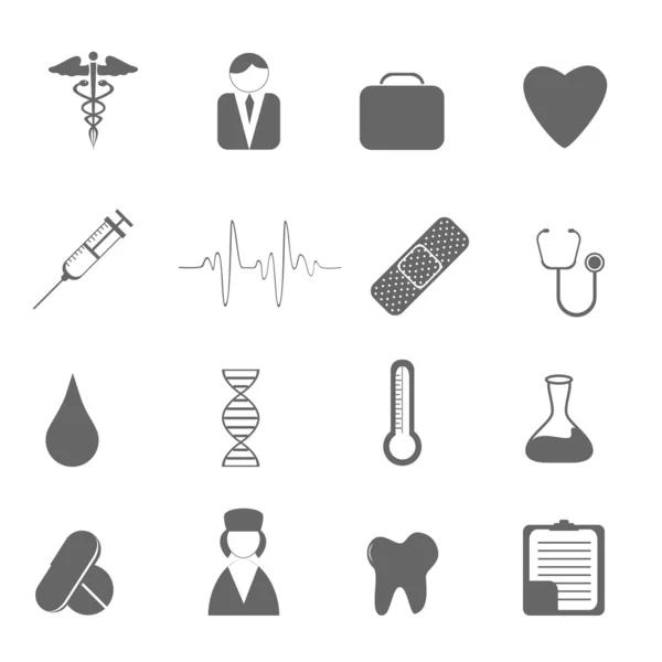 Gezondheidszorg pictogrammen — Stockvector