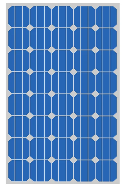 Panel solar — Vector de stock