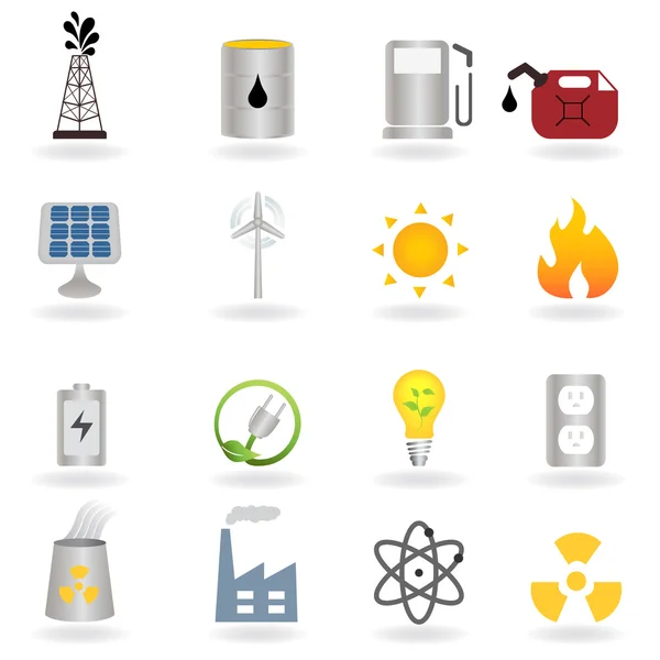 清洁替代能源和环境 — 图库矢量图片