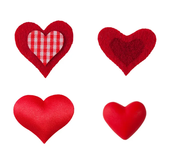 Cuatro corazones . —  Fotos de Stock