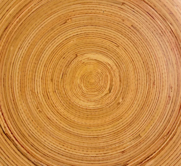 Texture circolare di bambù — Foto Stock