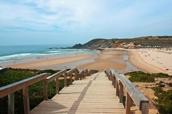 Playa de Amoreira — Foto de Stock