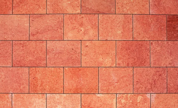 stock image Large red wall tiles