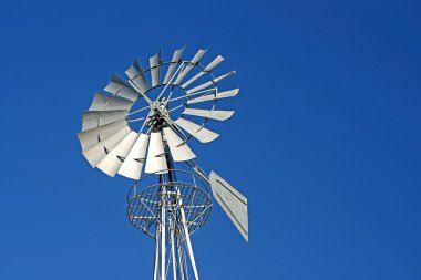 Metalic Windmill clipart