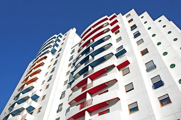 stock image Colourful building