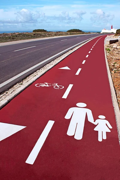 Cycle route — Stock Photo, Image