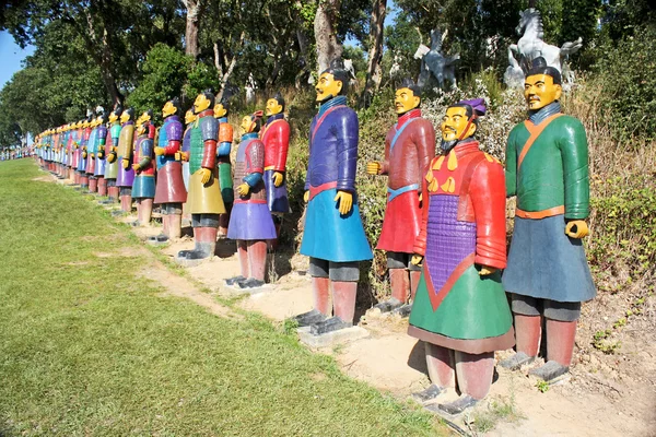Terakotowa warriors z Chin — Zdjęcie stockowe
