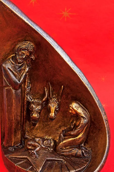 La Natividad de Cristo Imagen de archivo