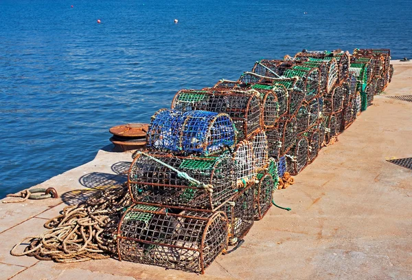 Αλιεία παγίδες — Φωτογραφία Αρχείου
