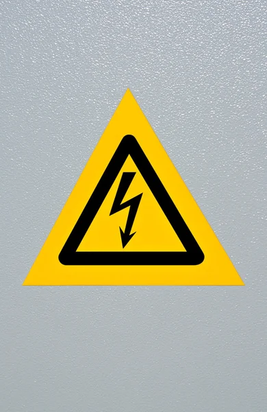 High voltage symbol — Stock Photo, Image