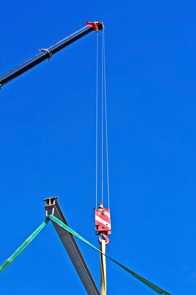 Crane in working — Stock Photo, Image