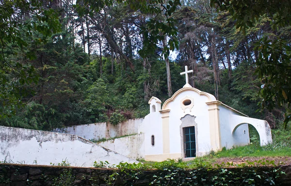 Kapelle der nossa senhora da conceição de porto covo-qta pisão — Stockfoto