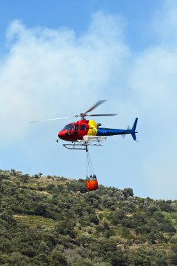 Yangın söndürme helikopteri - ulaşım