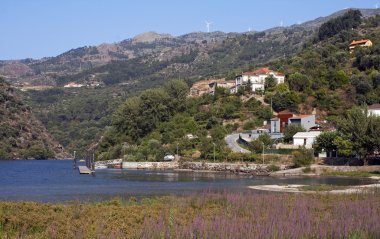 Porto de Rei - Douro River, Portugal clipart