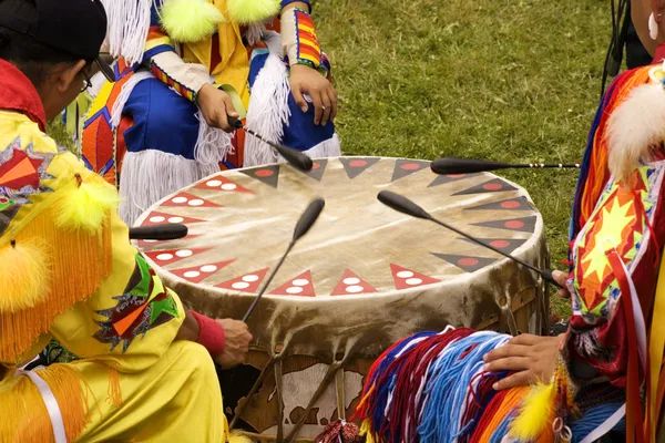 Pow indiana Wow Drum — Fotografia de Stock