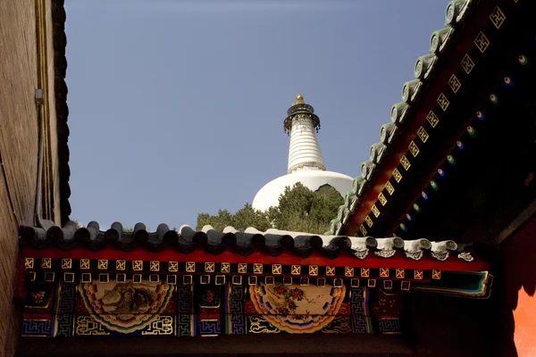 Beihai Park Stupa Pekín, China — Foto de Stock
