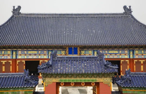 Cesarskiej hali świątyni nieba Pekin Chiny — Zdjęcie stockowe